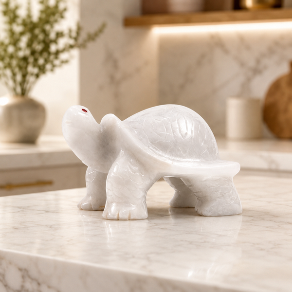 Marble Animal Decor Piece (Turtle)
