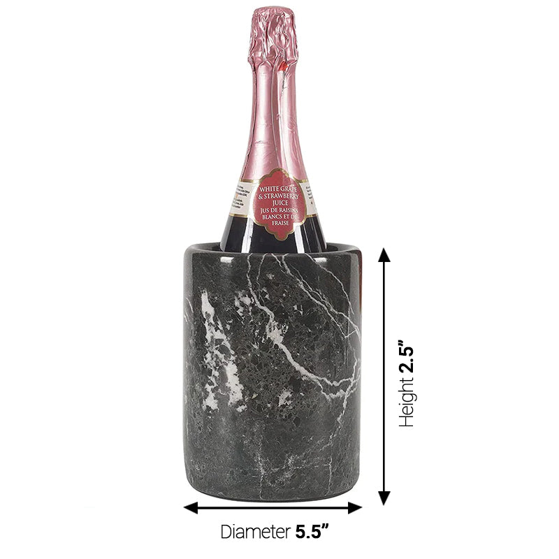 Dessus de table refroidisseur à vin en marbre