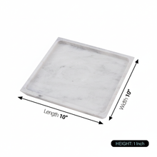 Handmade Marble Square Tray