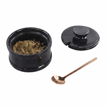 Salière avec cuillère de service