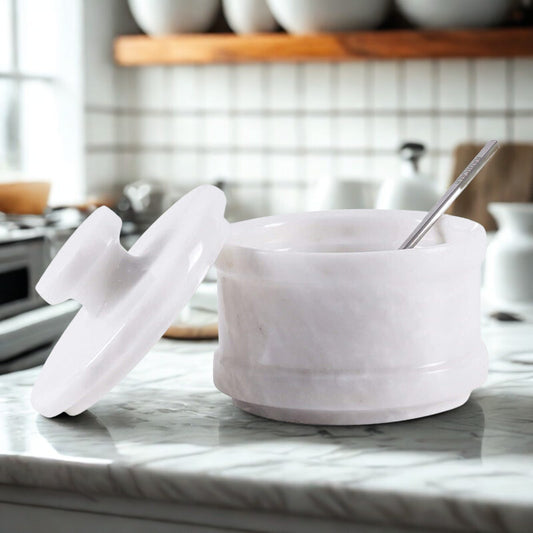 Salt Pot with scoop