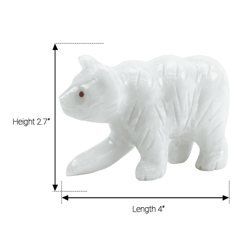 Marble Animal Decor Piece (Bear)