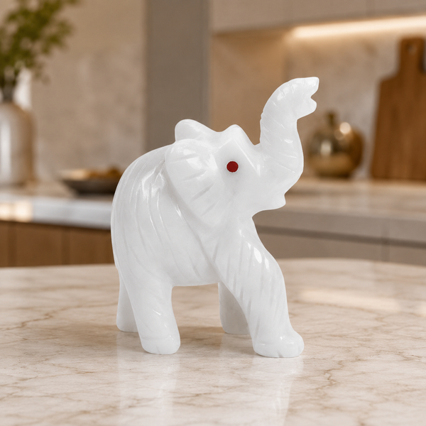 Marble Animal Decor Piece (Elephant)
