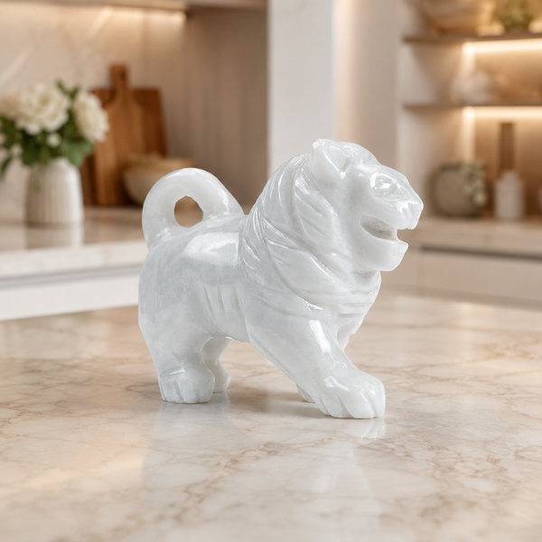 Marble Animal Decor Piece (Lion)