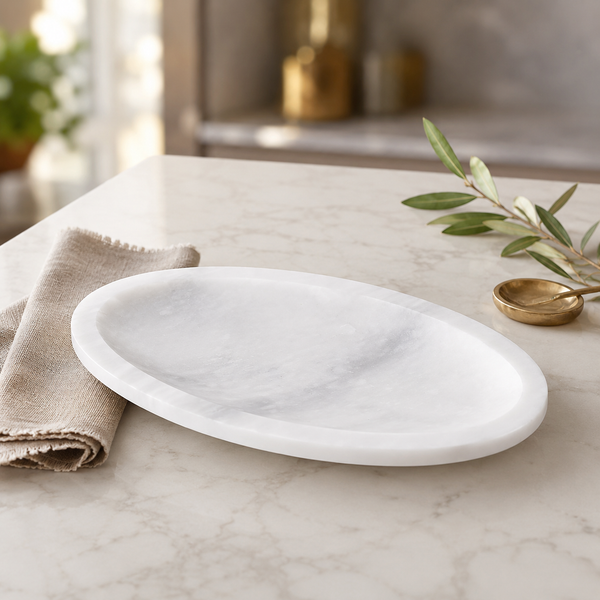 Marble Jewelry Tray