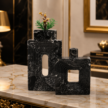 Square Vase Set | Handcrafted Geometric Home Décor