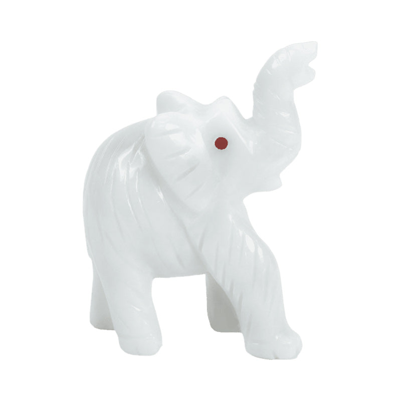 Pièce de décoration animale en marbre (éléphant)