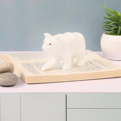 Marble Animal Decor Piece (Bear)