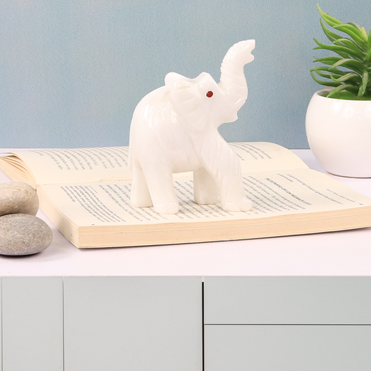 Marble Animal Decor Piece (Elephant)