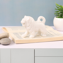 Pièce de décoration animale en marbre (Lion)