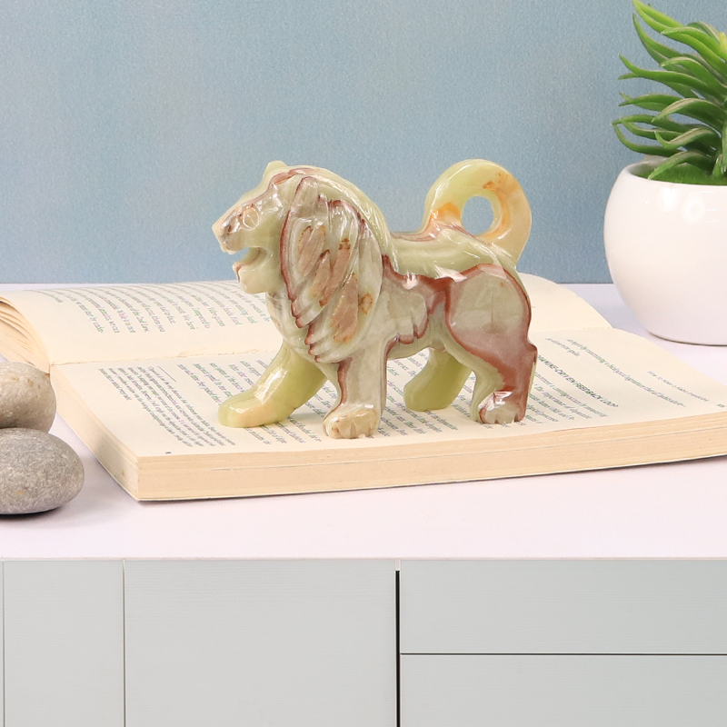 Marble Animal Decor Piece (Lion)