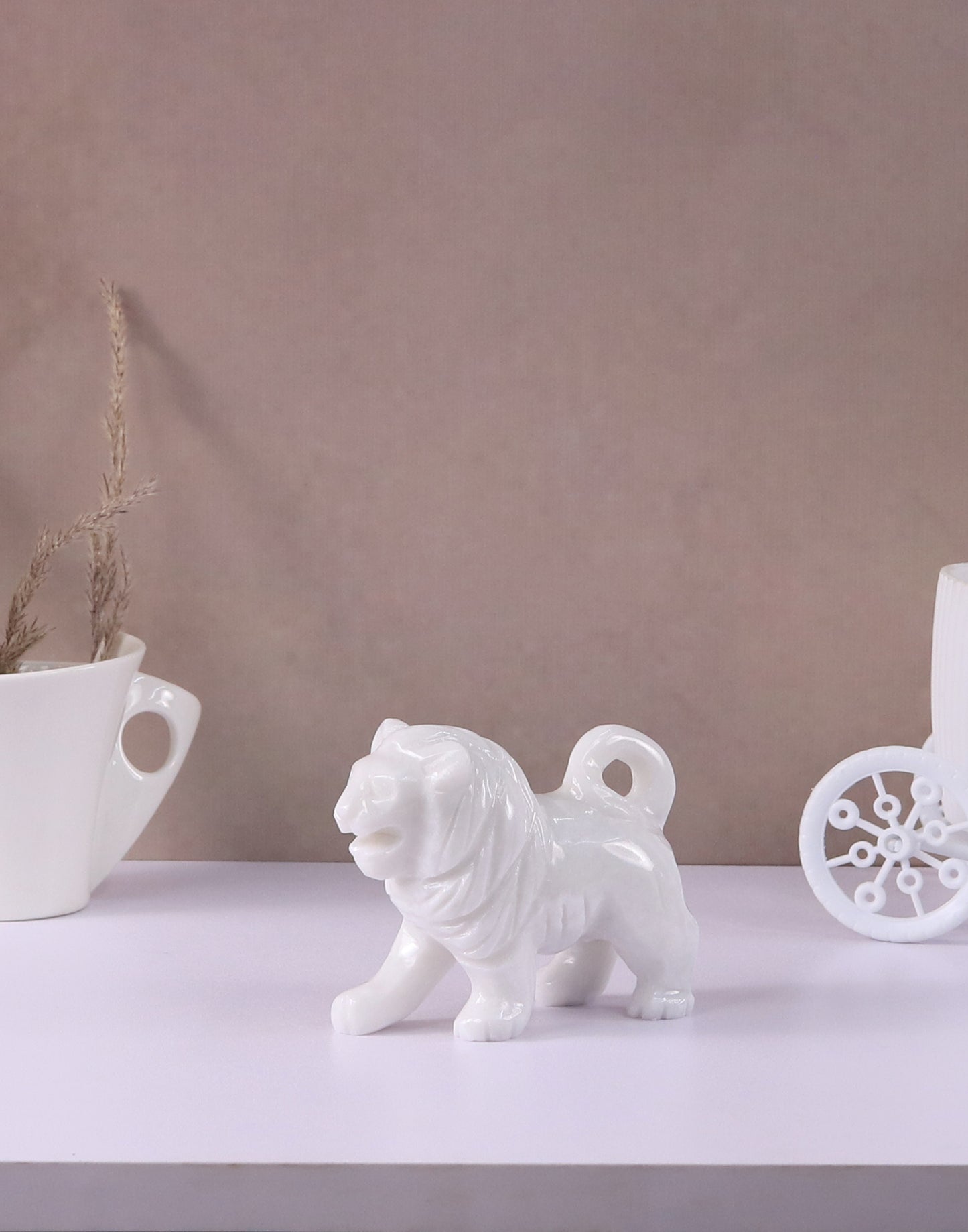 Marble Animal Decor Piece (Lion)