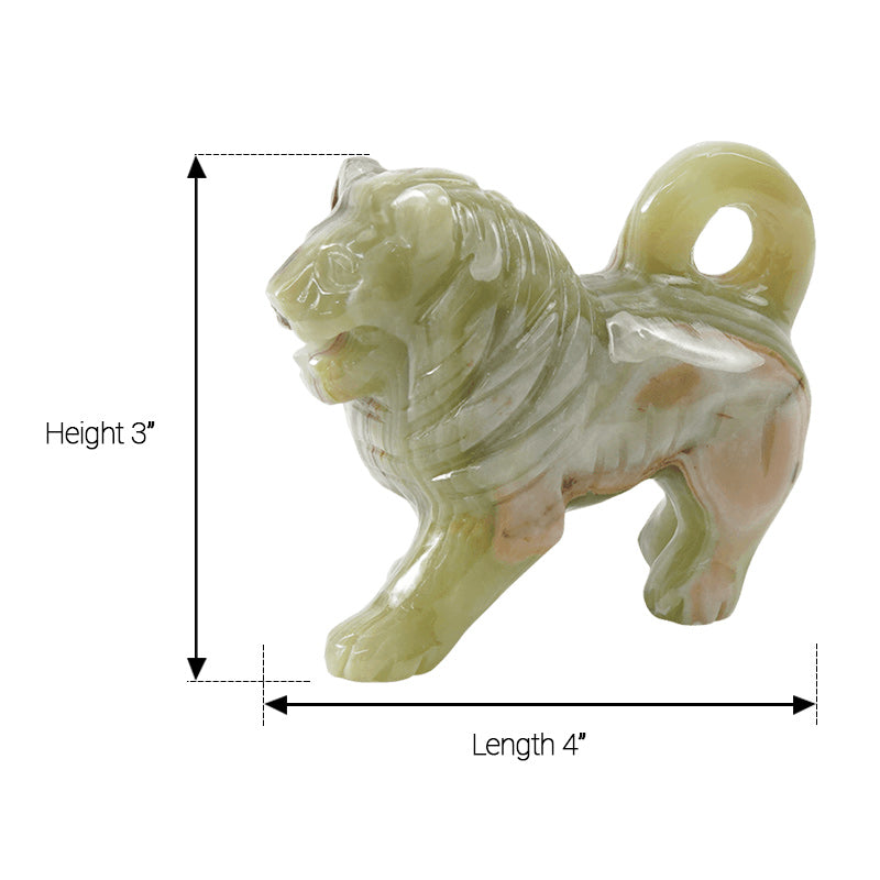 Marble Animal Decor Piece (Lion)