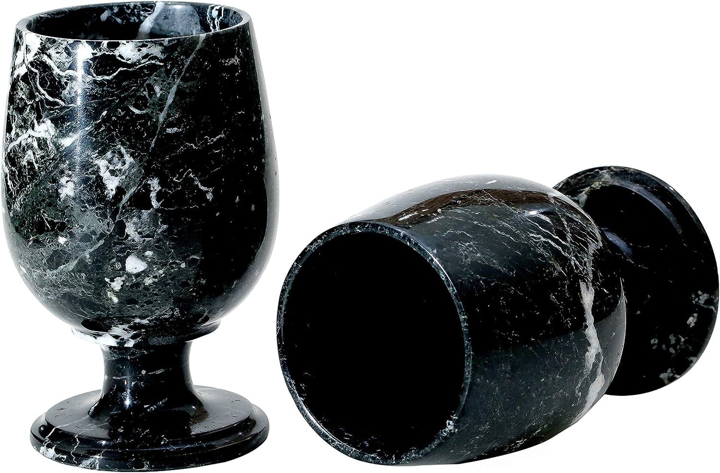 Marble Wine Glasses Set of 2