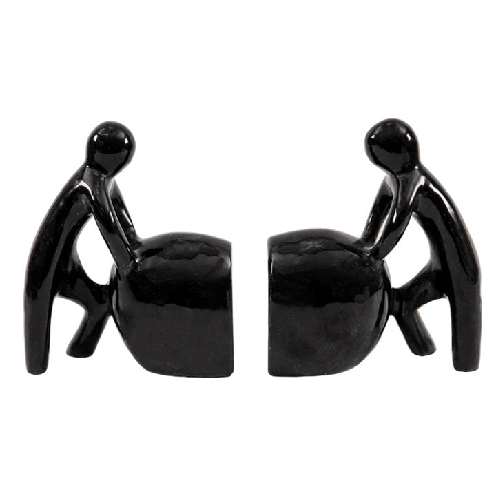 Stone Man Bookends (Set of 2)