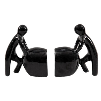 Stone Man Bookends (Set of 2)