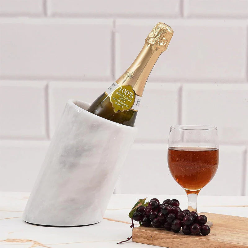 Handmade Marble Wine Chiller- Wine Bottle Cooler