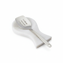 Marble Spoon Rest - Handmade Utensil Rest