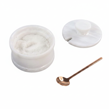 Salière avec cuillère de service
