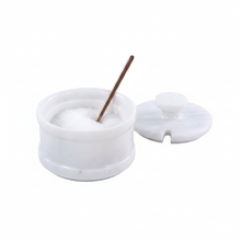 Salière avec cuillère de service