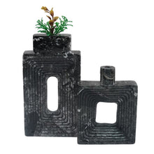 Square Vase Set | Handcrafted Geometric Home Décor